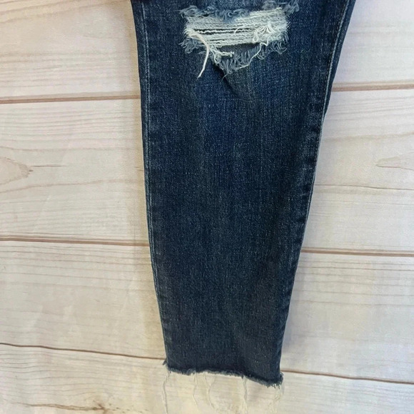 PISTOLA Distressed Skinny Ankle Jeans Size 30 Dark Wash Denim - Picture 8 of 16